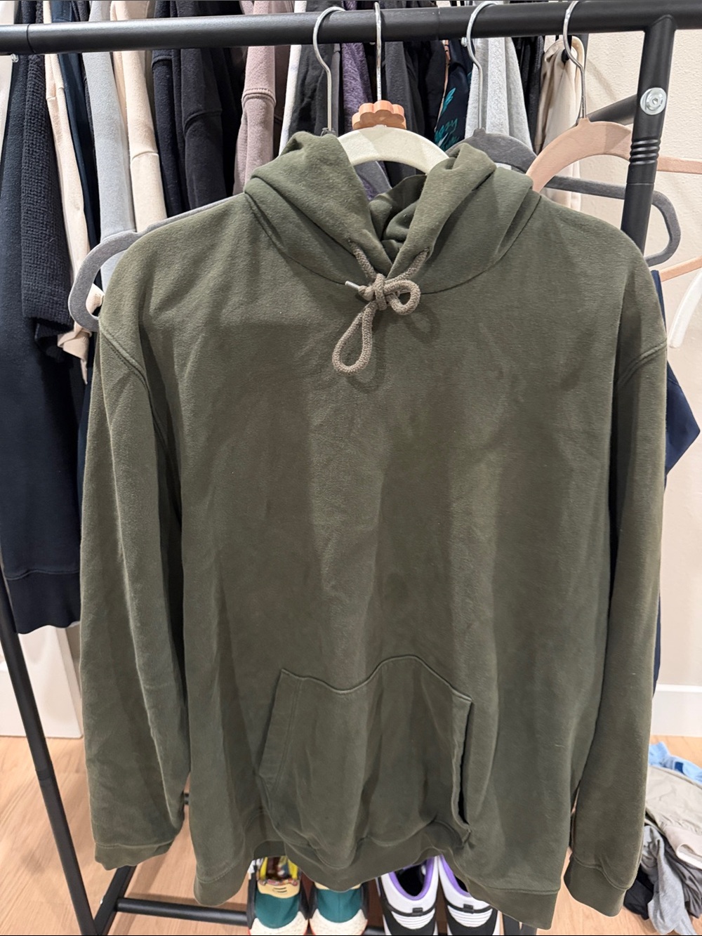 GAP Olive Green Hoodie Sweatshirt